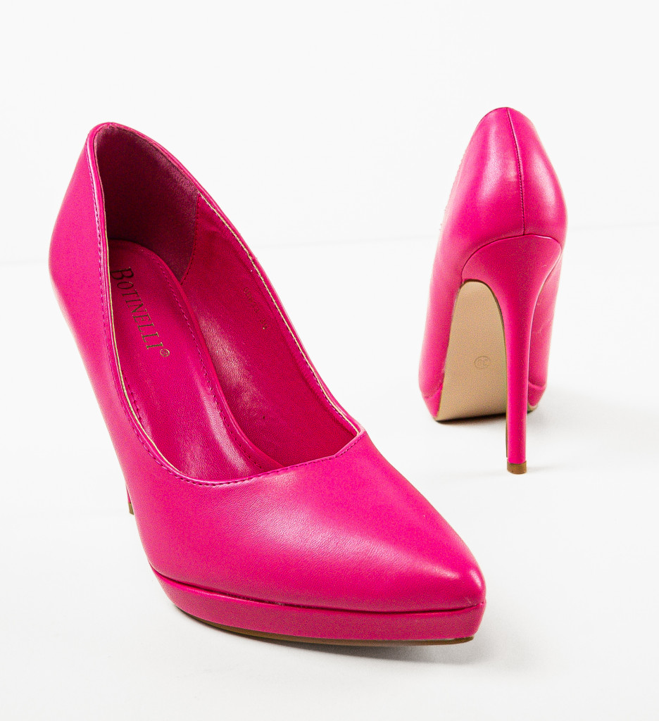 Pantofi dama Paray Fuchsia - 5 | YEO