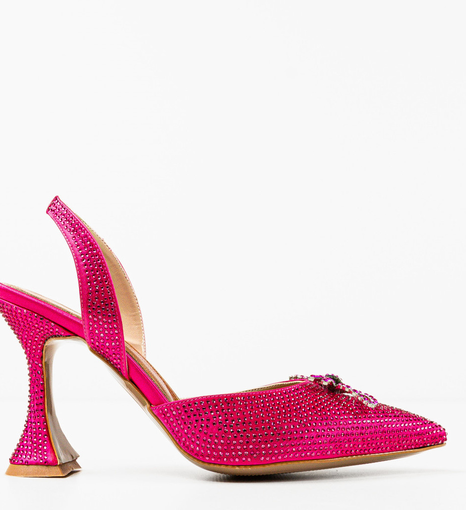 Pantofi dama Partyun Fuchsia - 4 | YEO