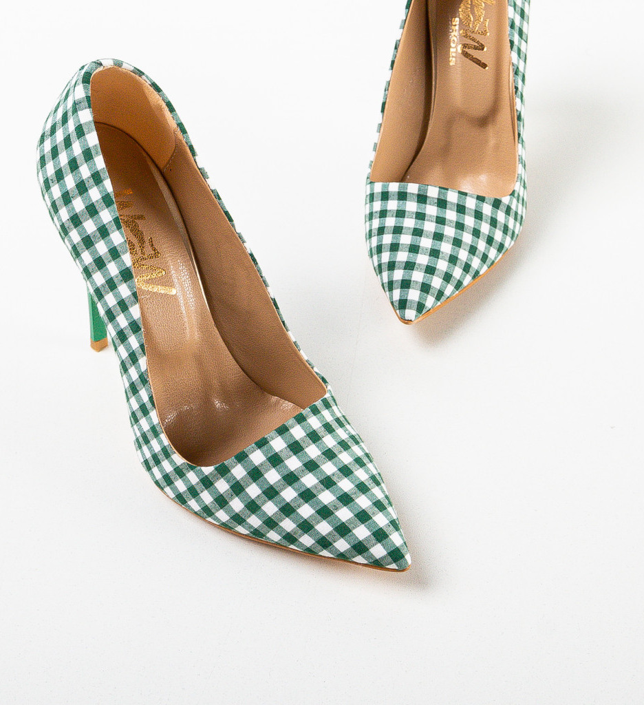 Poze Pantofi dama Pefeba Verzi depurtat.ro 