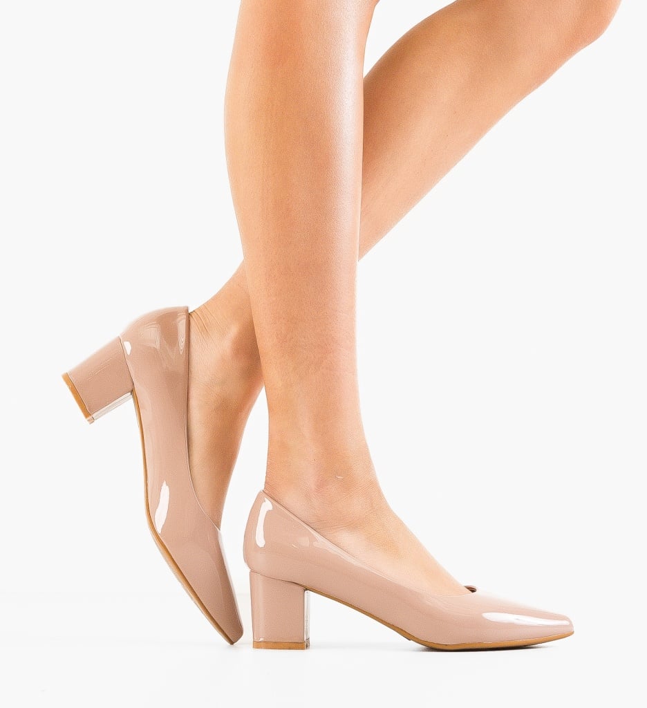 Pantofi dama Rose Nude - 1 | YEO