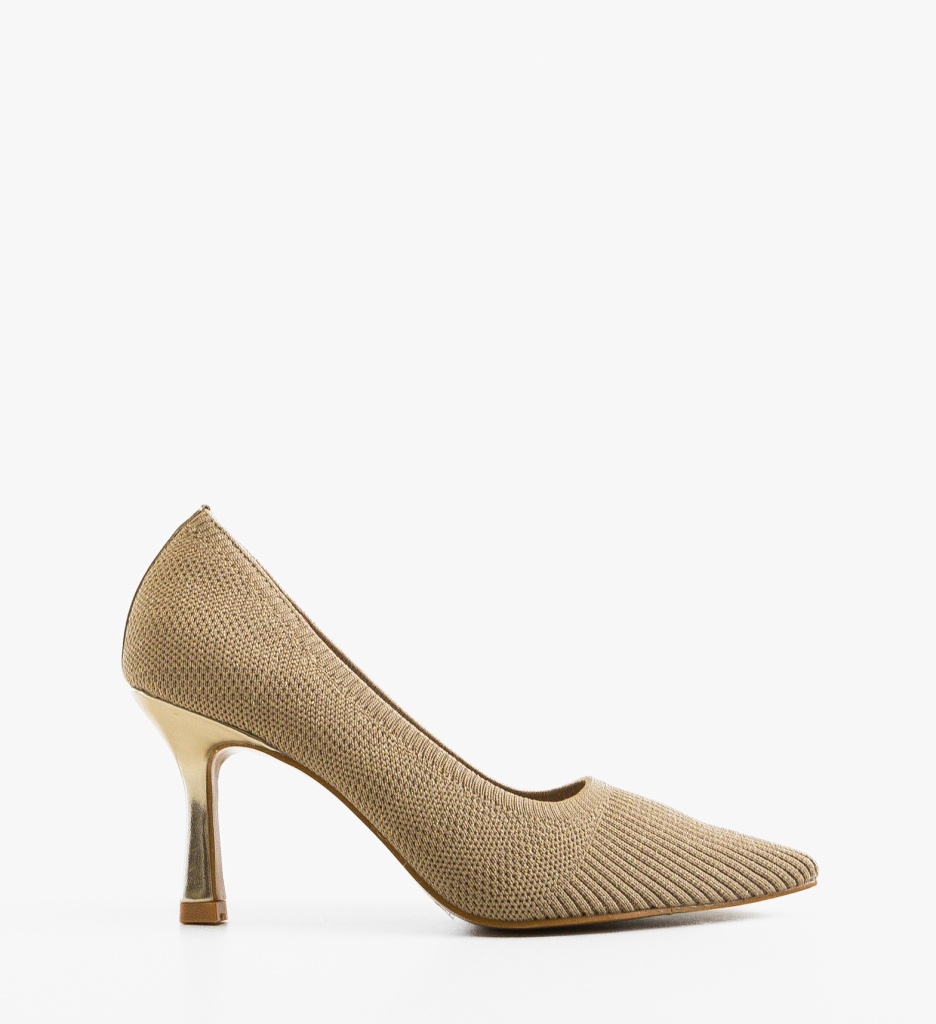 Pantofi dama Verzar Aurii - 5 | YEO
