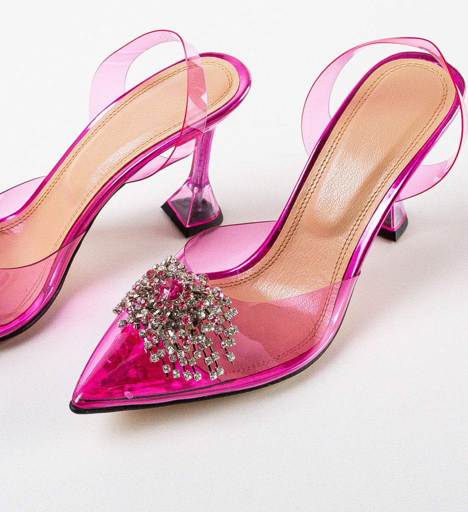 Pantofi dama Zanag Fuchsia - 4 | YEO