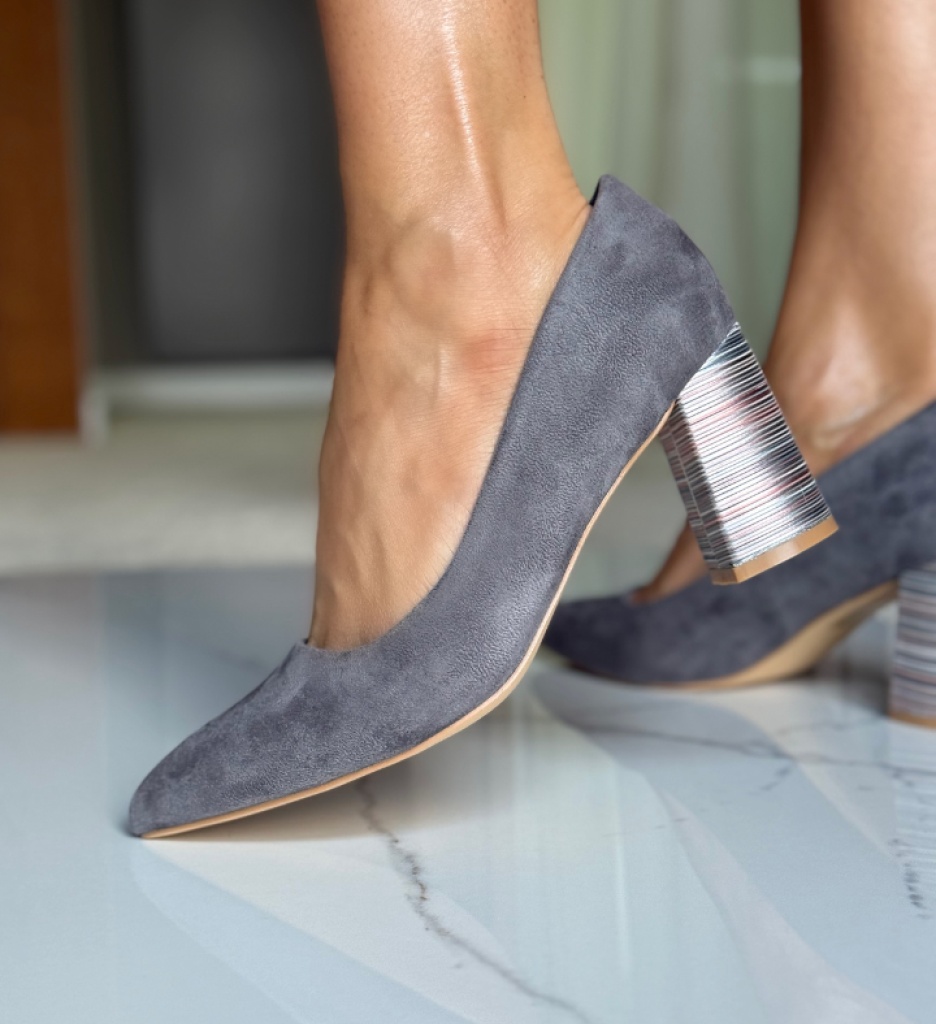 Pantofi Ferne Gri