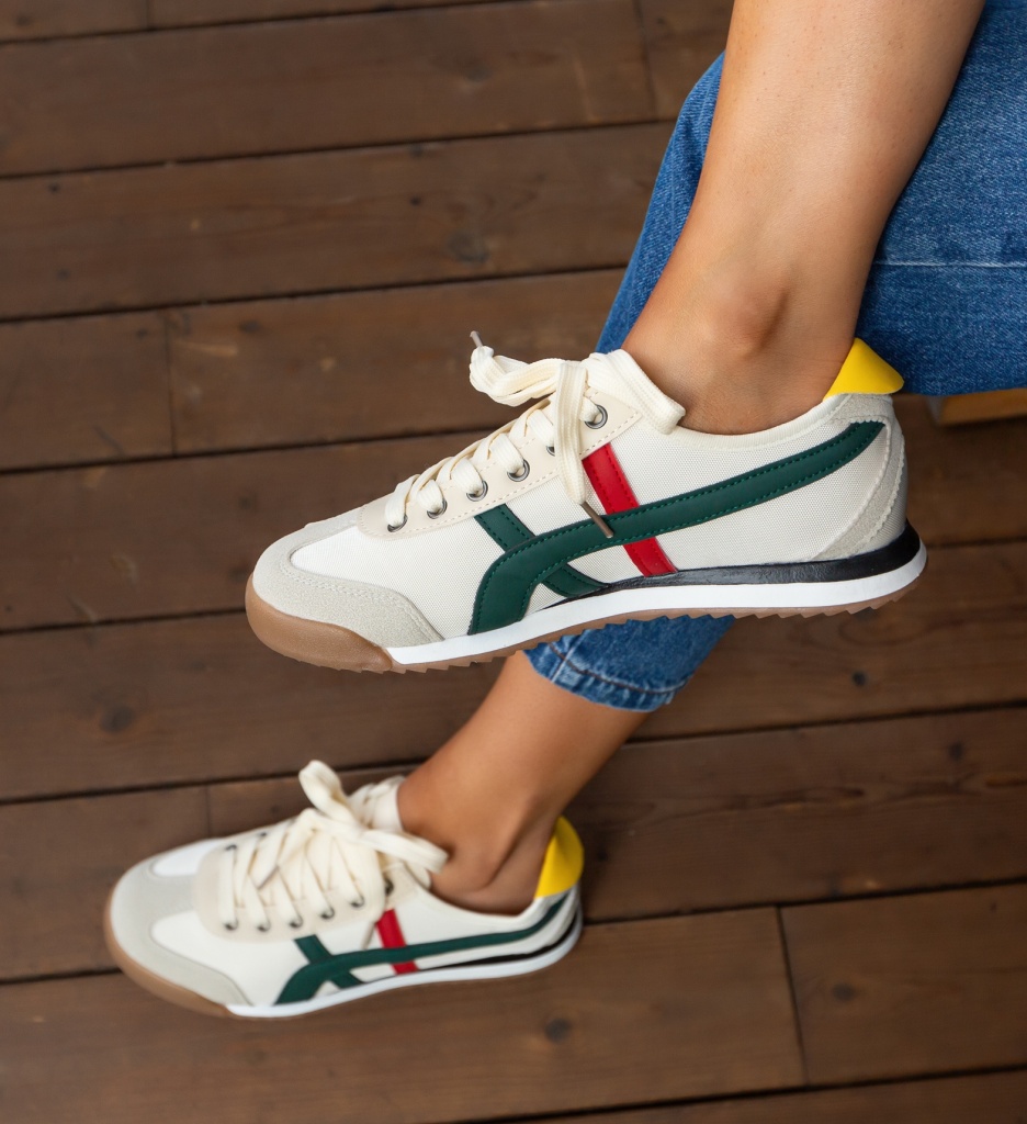 Pantofi sport dama Hashi Verzi - 4 | YEO
