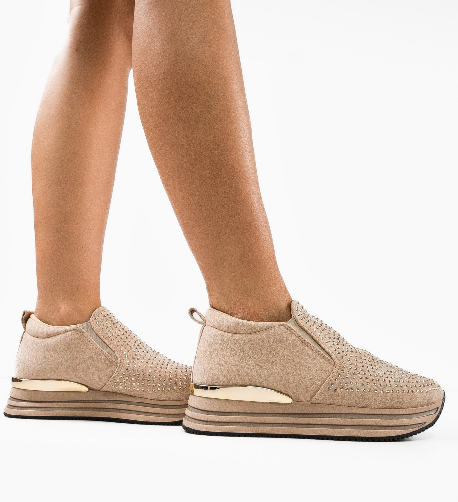 Pantofi Sport Duffy Khaki - 2 | YEO