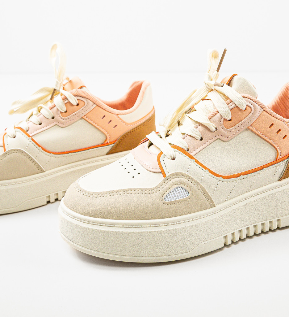 Poze Pantofi Sport Faarax Bej 2 depurtat.ro 