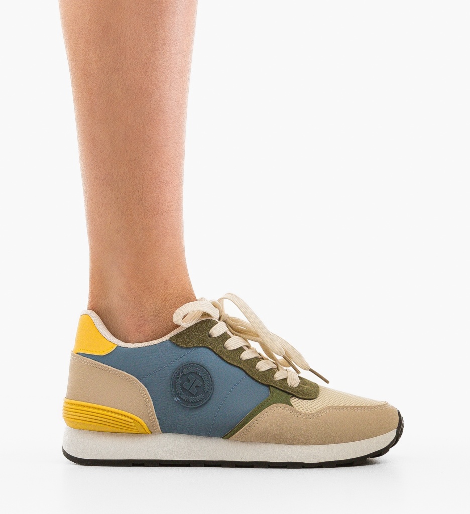 Pantofi sport Jolia Bej - 3 | YEO