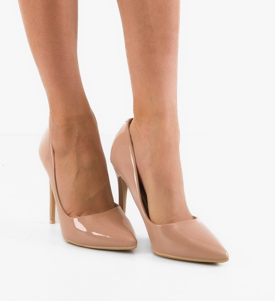 Pantofi stiletto dama Henriet Nude