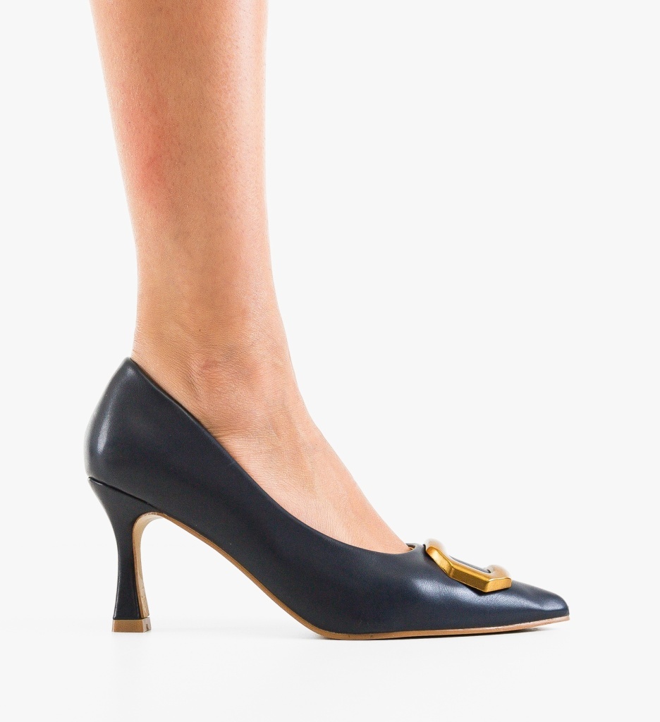 Pantofi stiletto dama Lynda Bleumarin - 1 | YEO