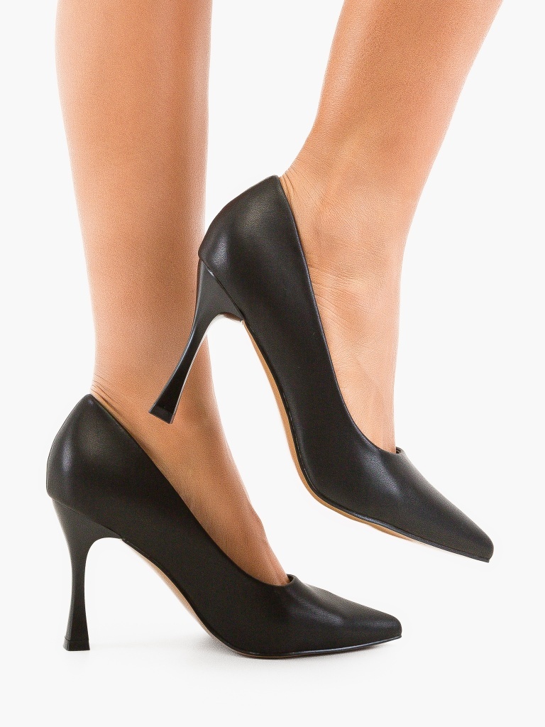 Pantofi stiletto dama Roach Negri