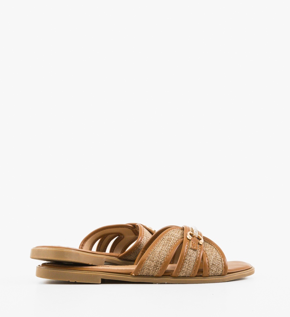 Papuci dama Gibson Camel - 2 | YEO