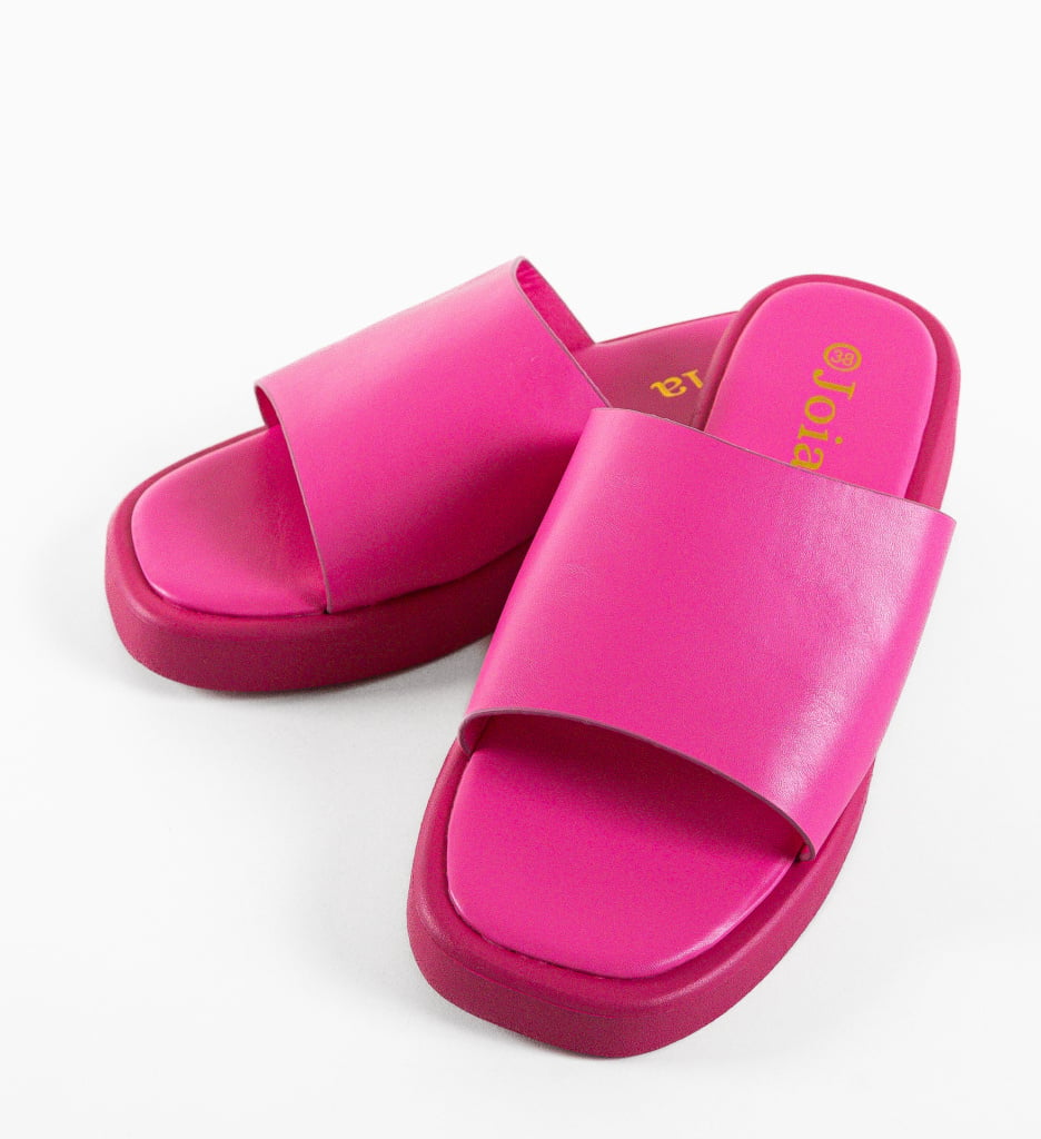 Papuci dama Joia Fuchsia - 5 | YEO