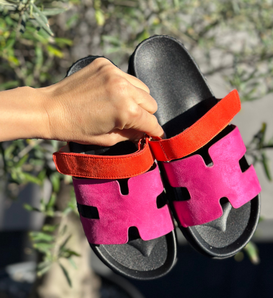 Papuci dama Joyce Fuchsia - 1 | YEO