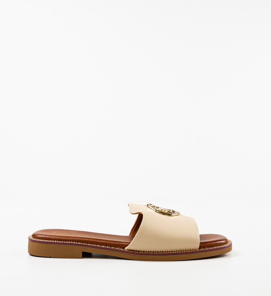 Papuci dama Rowan Albi - 3 | YEO