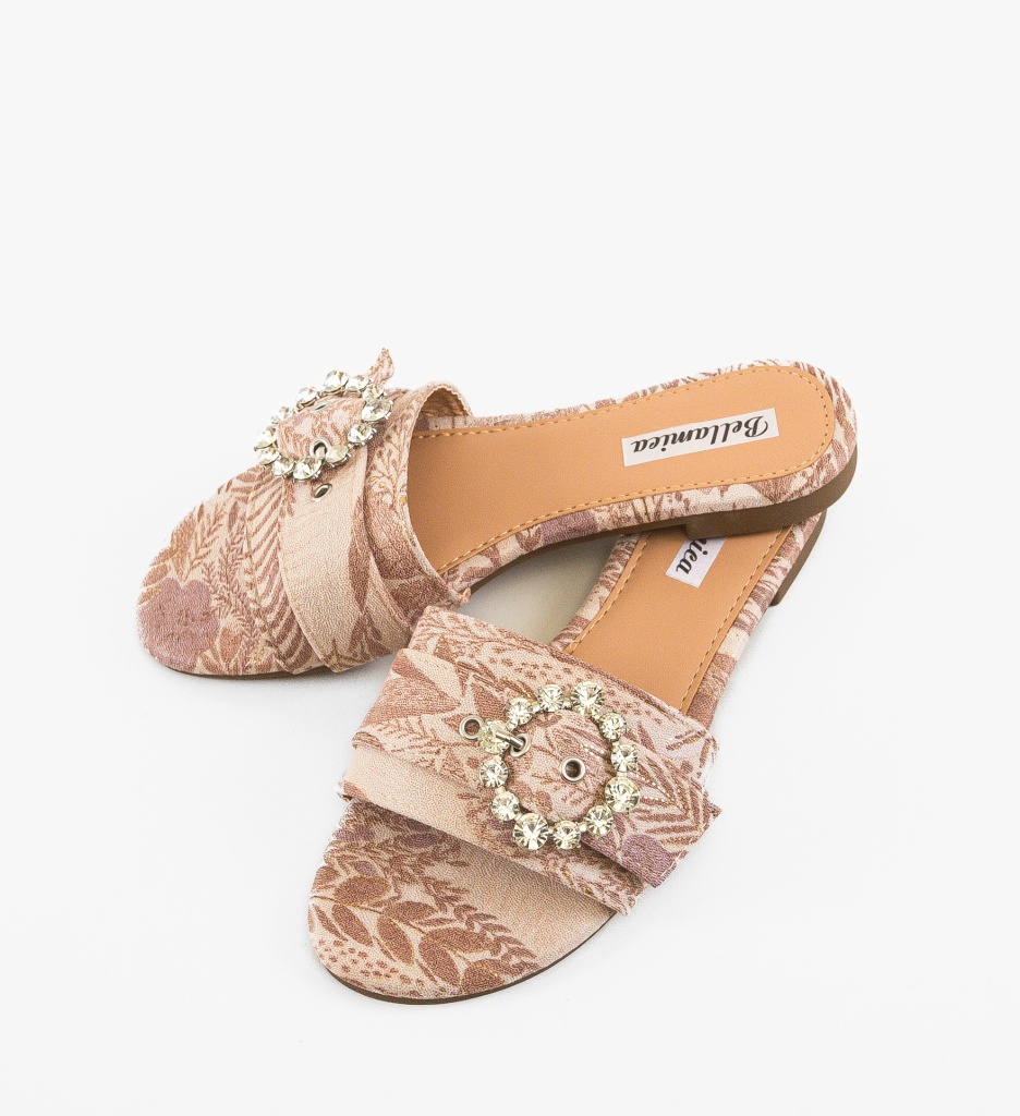Papuci dama Saul Khaki - 3 | YEO