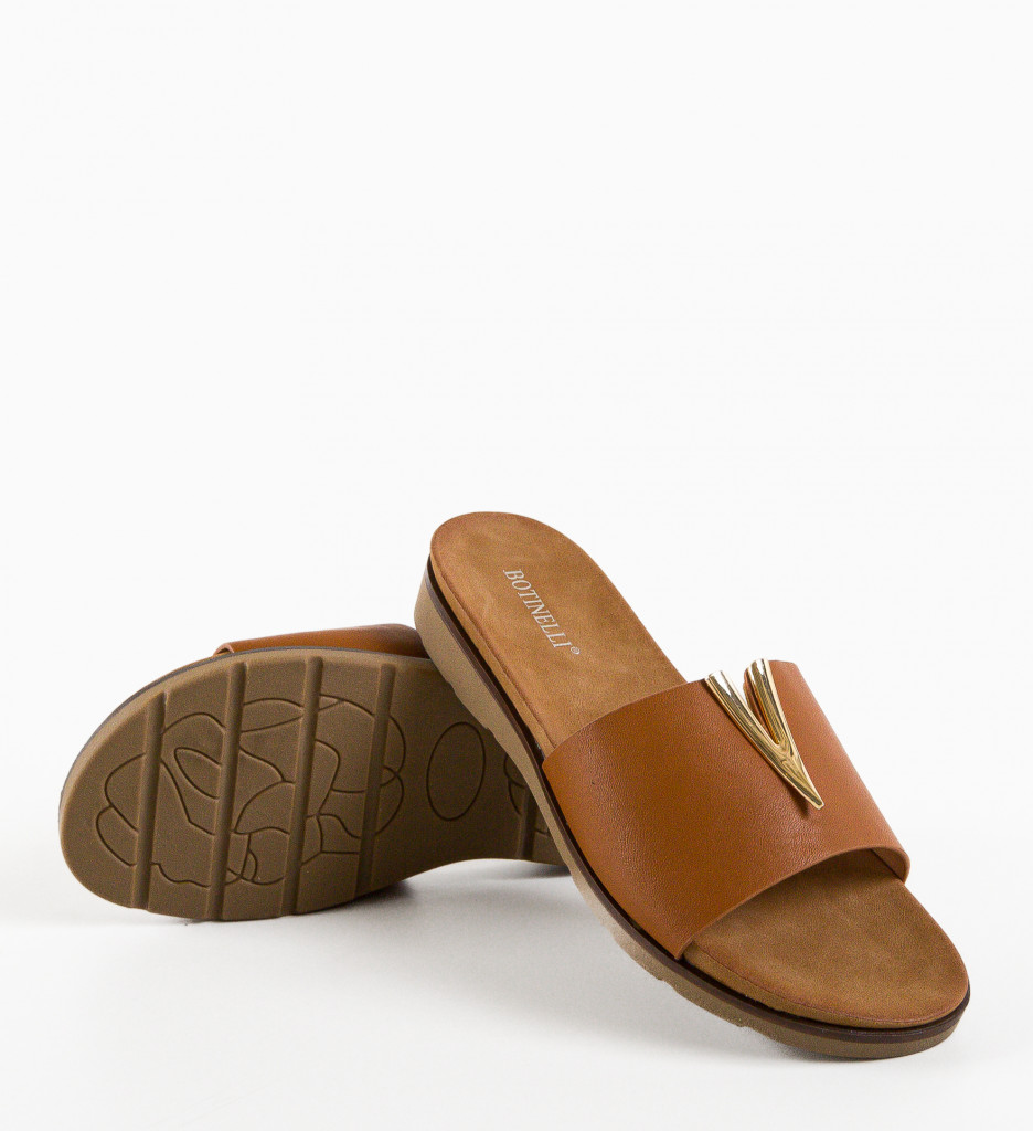 Papuci dama Yaffe Camel - 5 | YEO