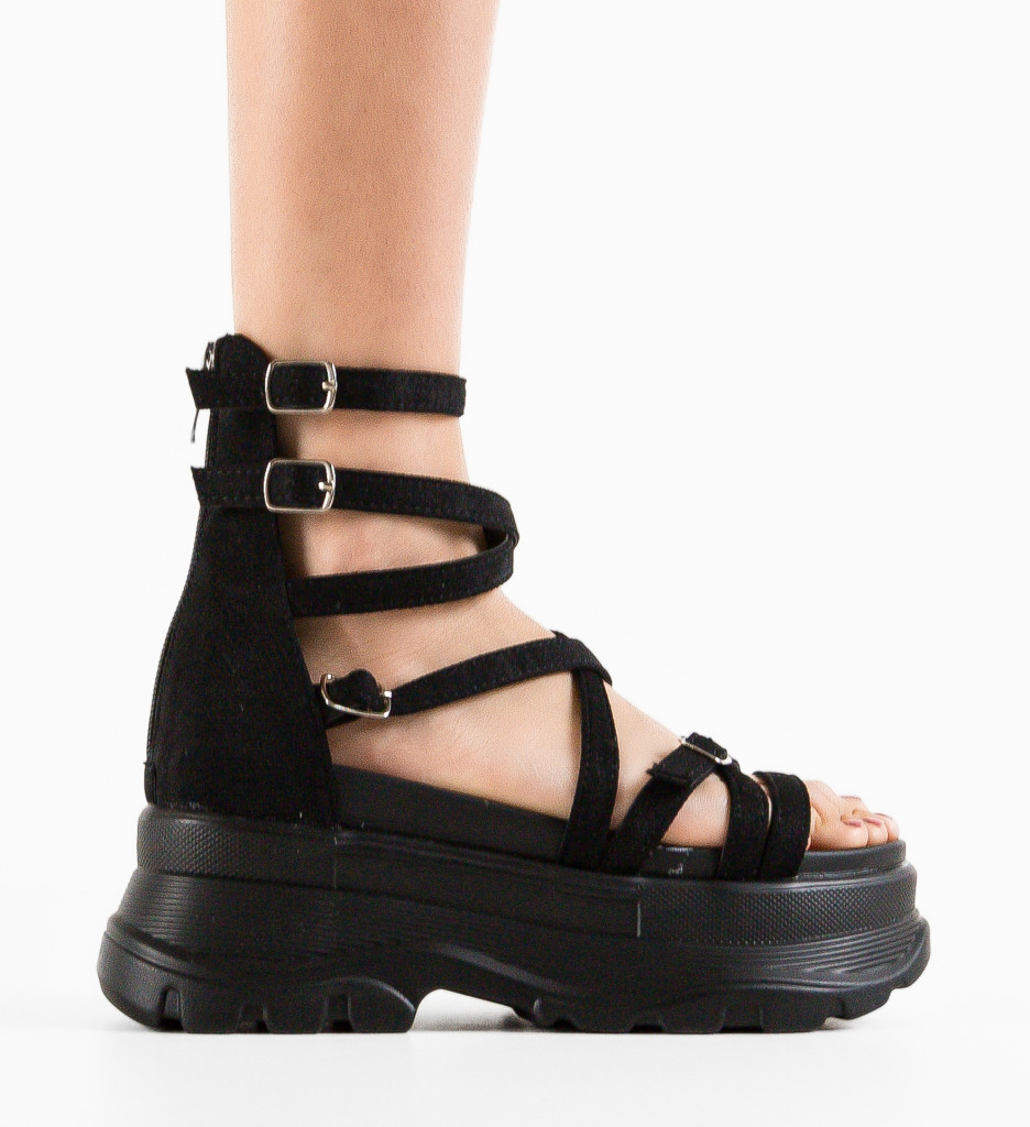 Platforme dama Cabrese Negre - 3 | YEO