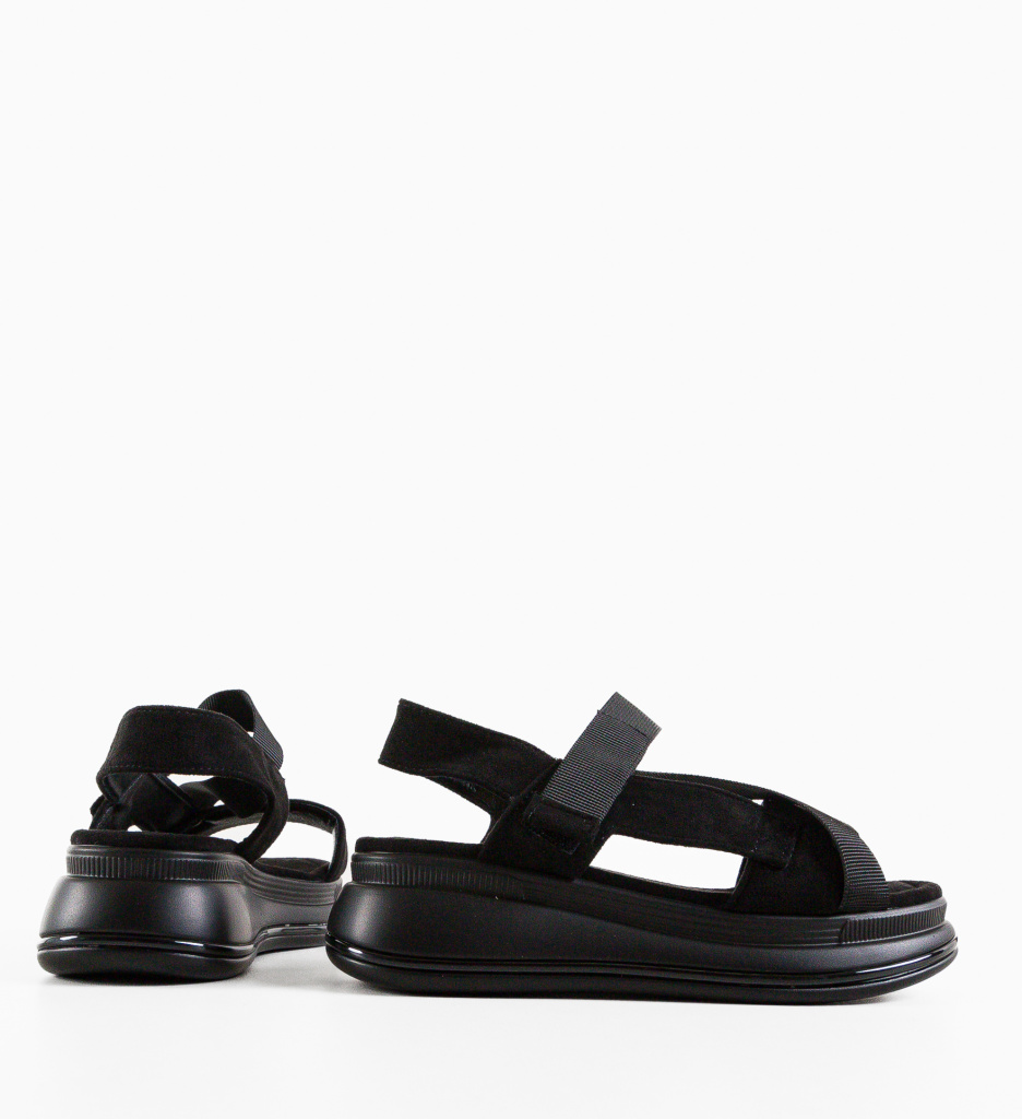 Platforme dama Corfu Negre - 3 | YEO