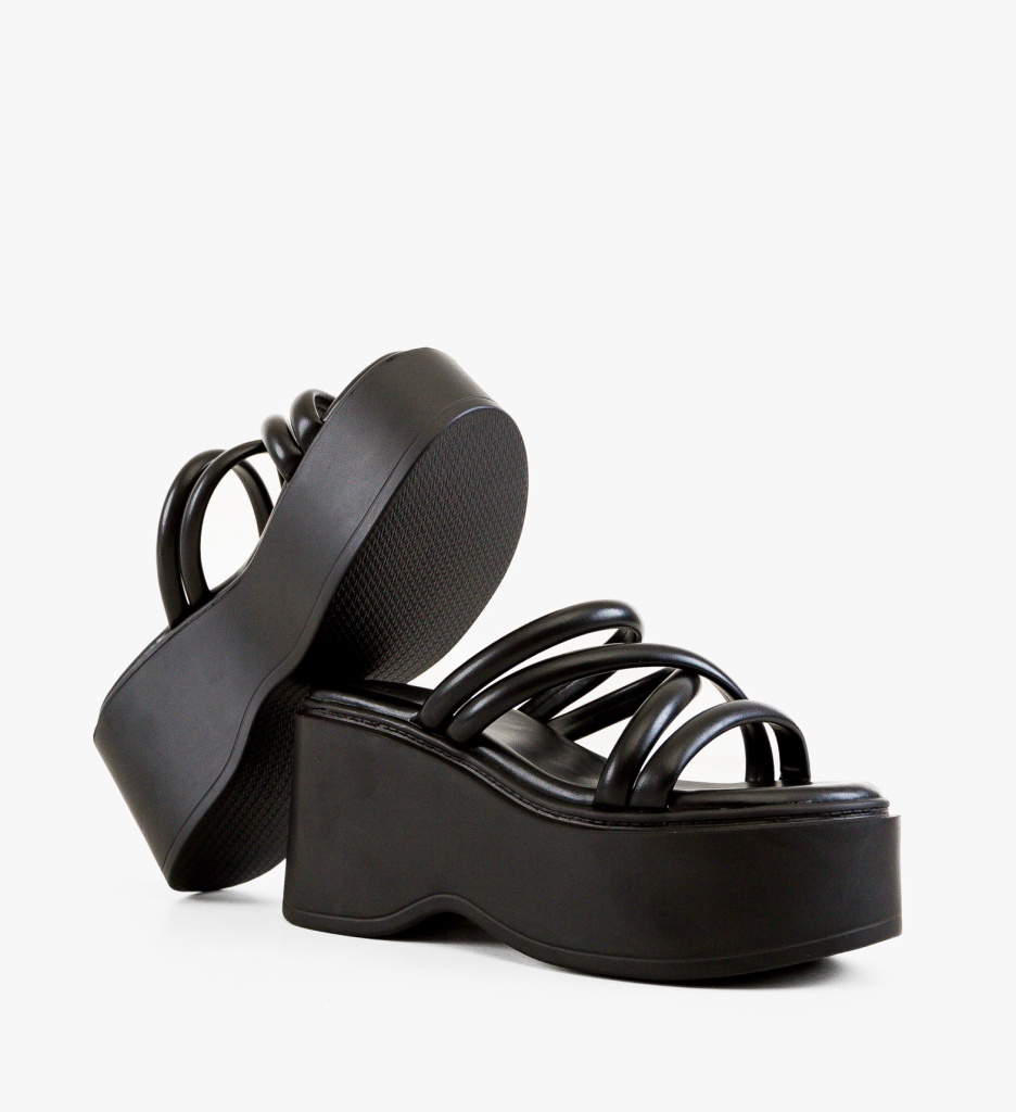 Platforme dama Dante Negre - 5 | YEO