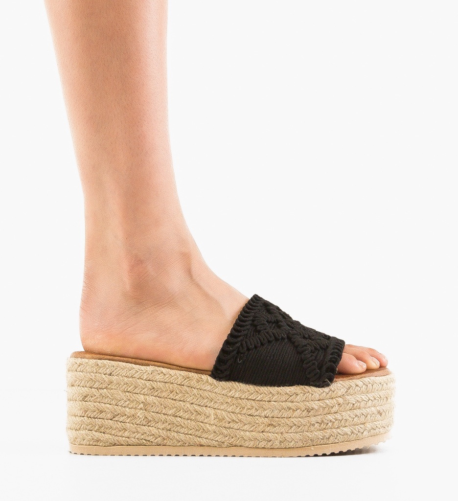 Platforme dama Horatio Negre - 4 | YEO
