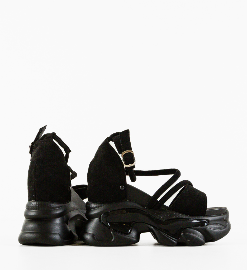 Platforme dama Miranda Negre - 5 | YEO