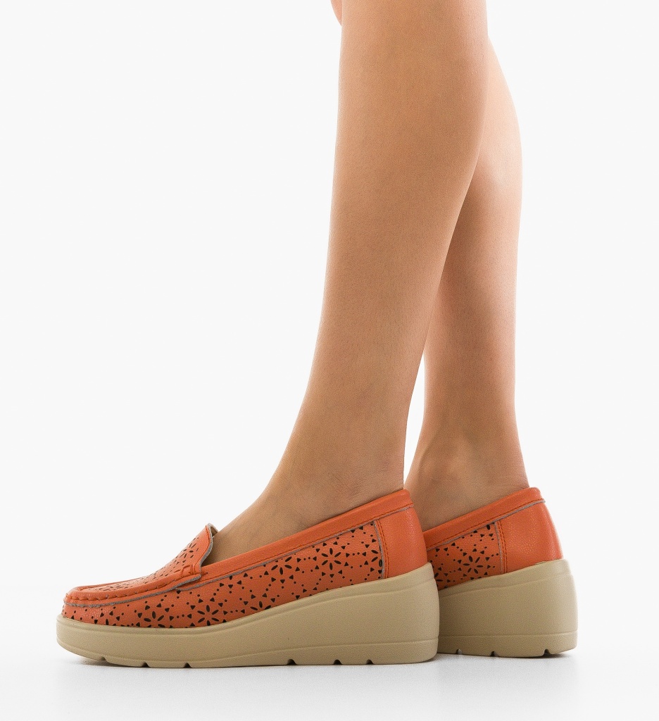 Platforme dama Myzy Portocalii - 1 | YEO