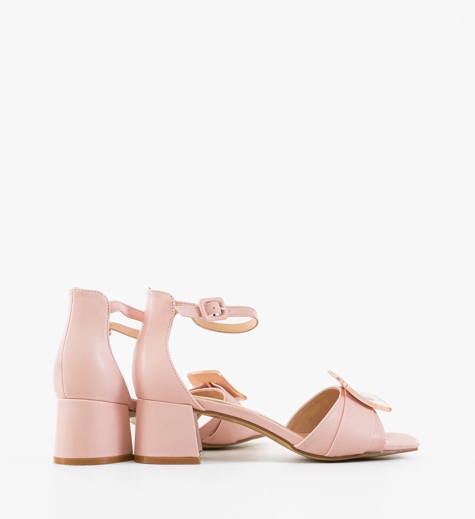 Sandale cu toc Pokazaha Fuchsia