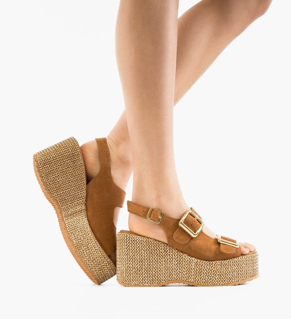 Sandale dama Boreas Camel