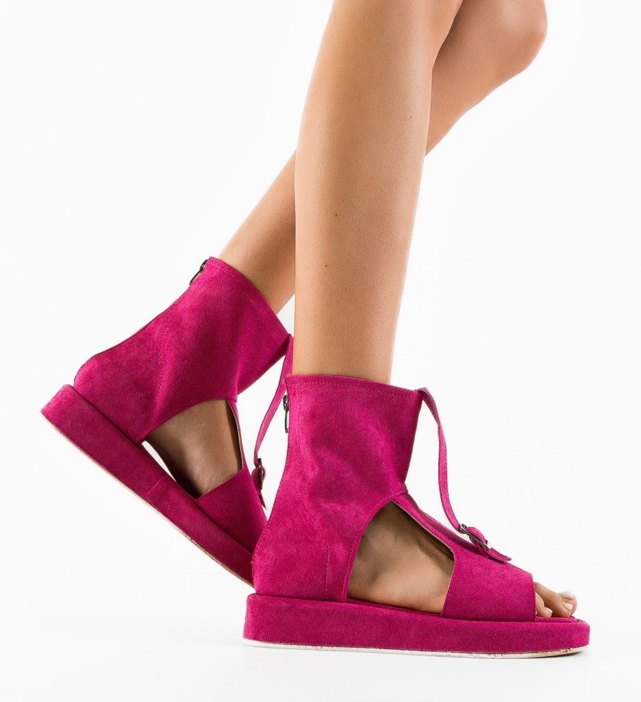 Sandale dama Cresida Fuchsia - 1 | YEO