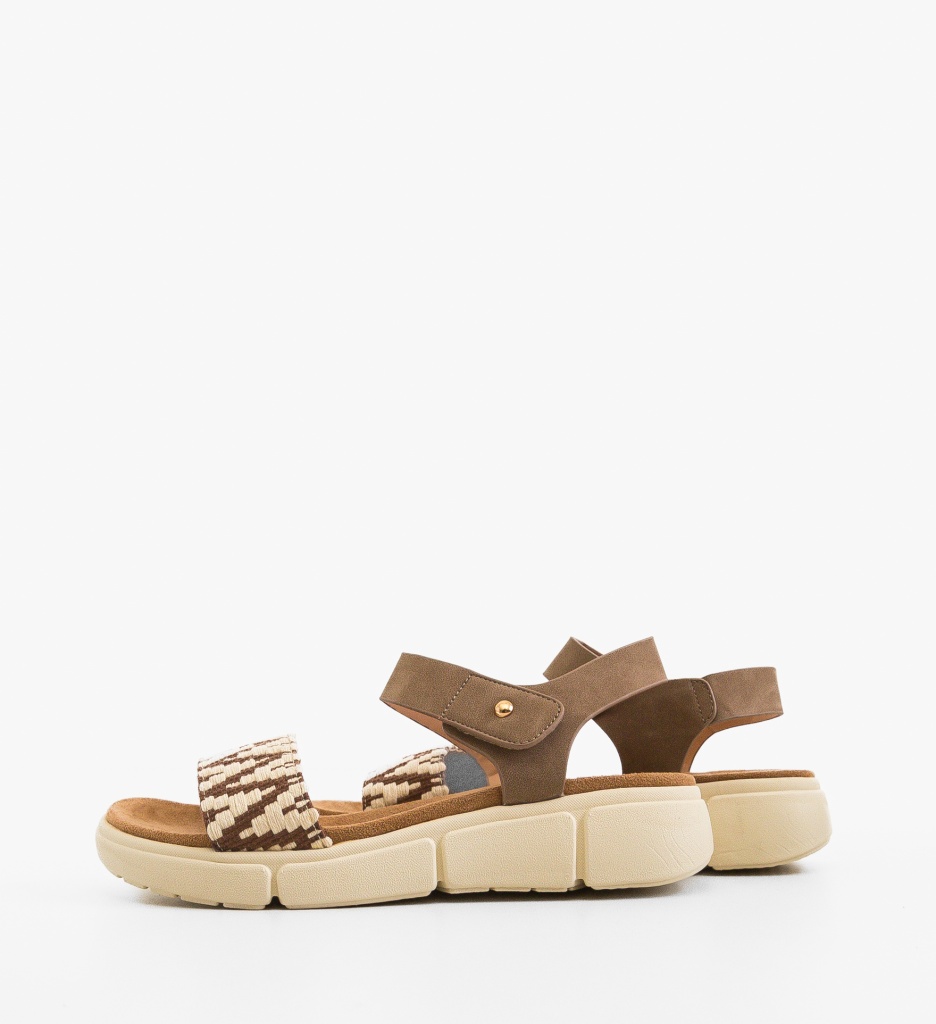 Sandale dama Feciulia Camel - 3 | YEO