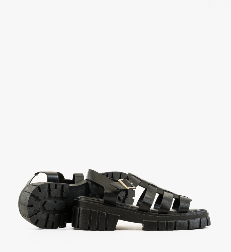 Sandale dama Mila Negre - 3 | YEO