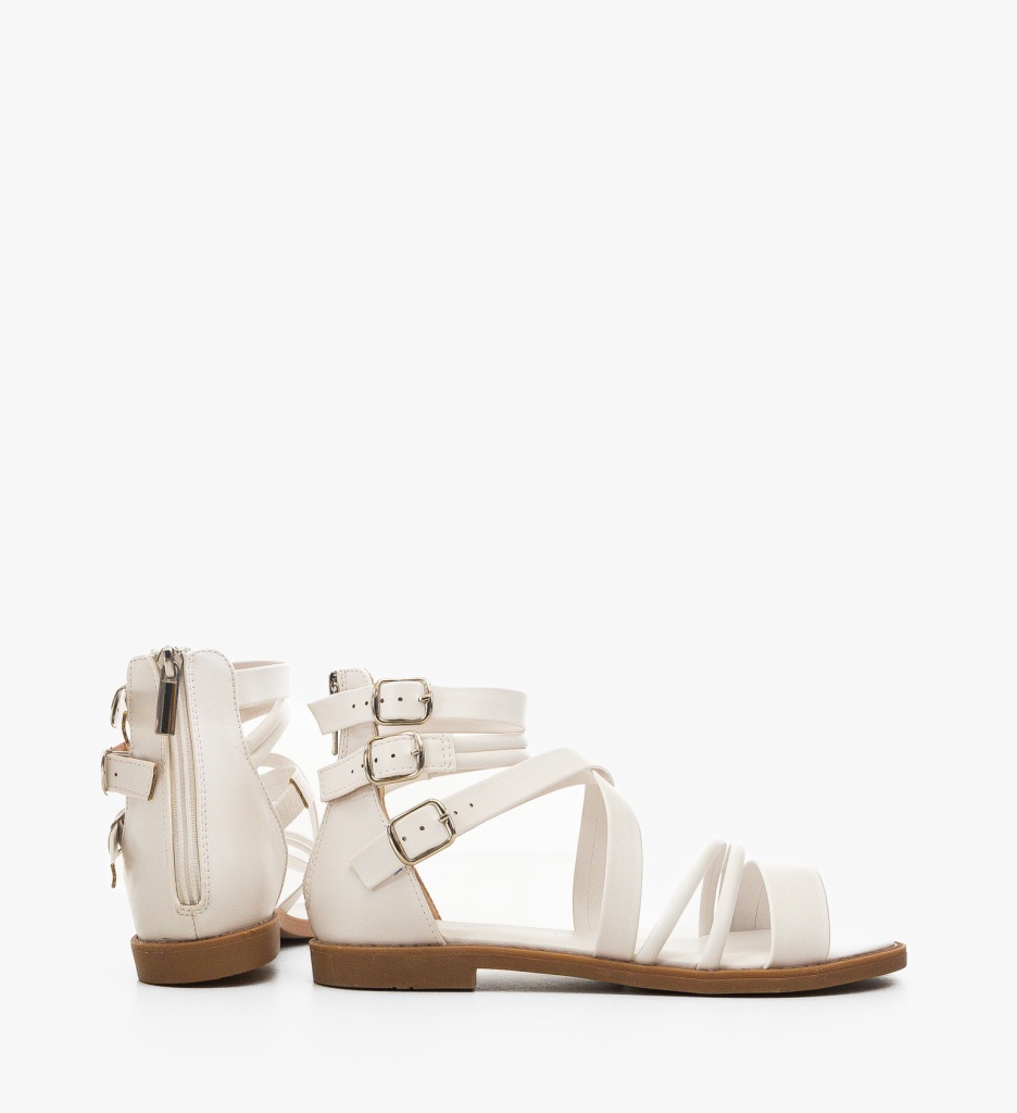 Sandale dama Predaro Albe - 4 | YEO