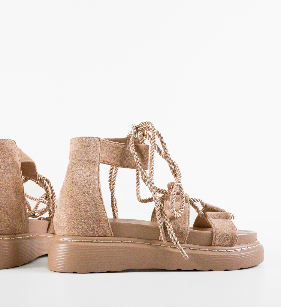 Sandale dama Sharm Bej - 4 | YEO