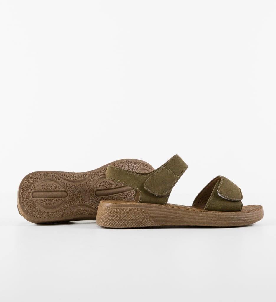 Sandale dama Temple Khaki 2 - 5 | YEO