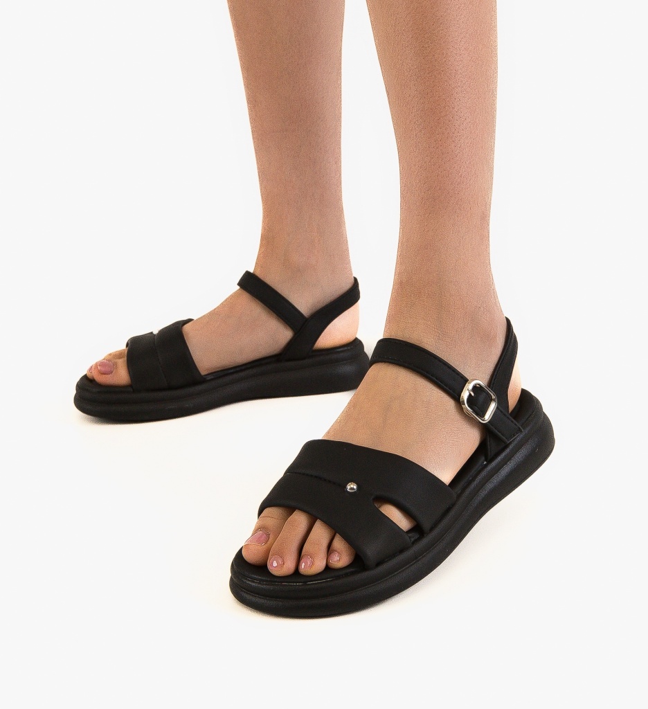 Sandale dama Vahid Negre - 1 | YEO