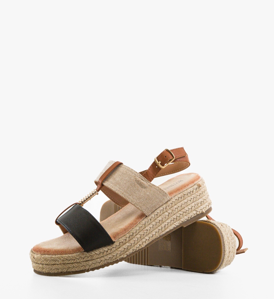 Sandale dama Venny Negre - 5 | YEO