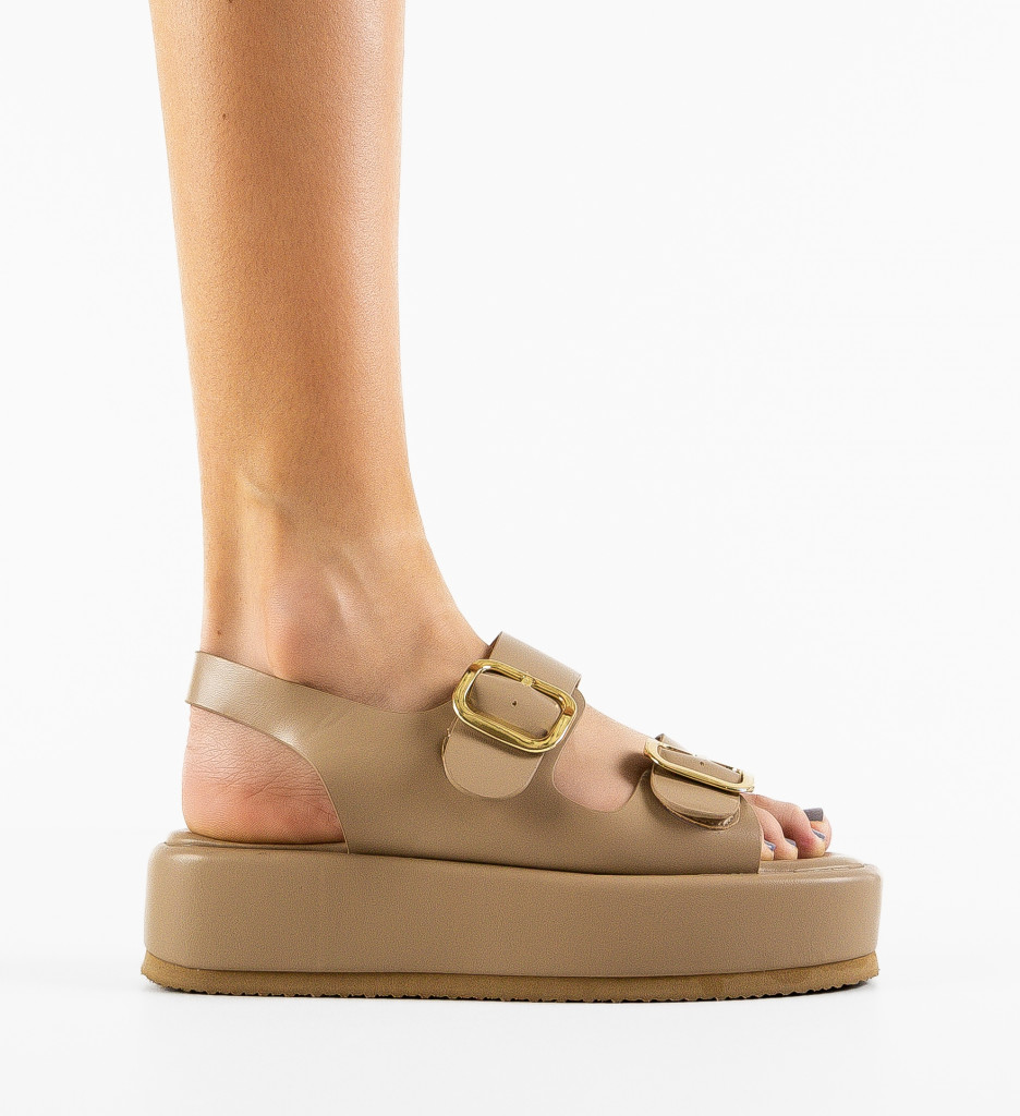 Sandale dama Willow Khaki - 3 | YEO