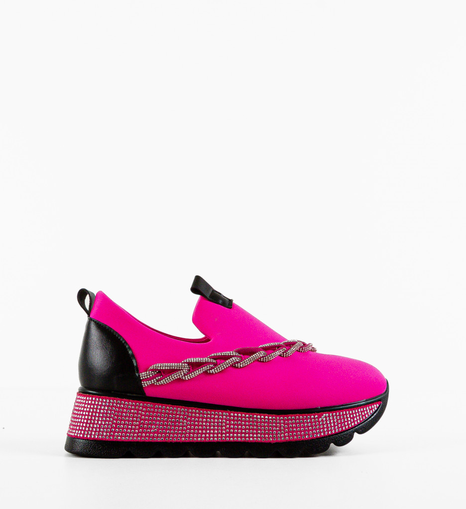 Sneakers dama Andala Fuchsia - 4 | YEO