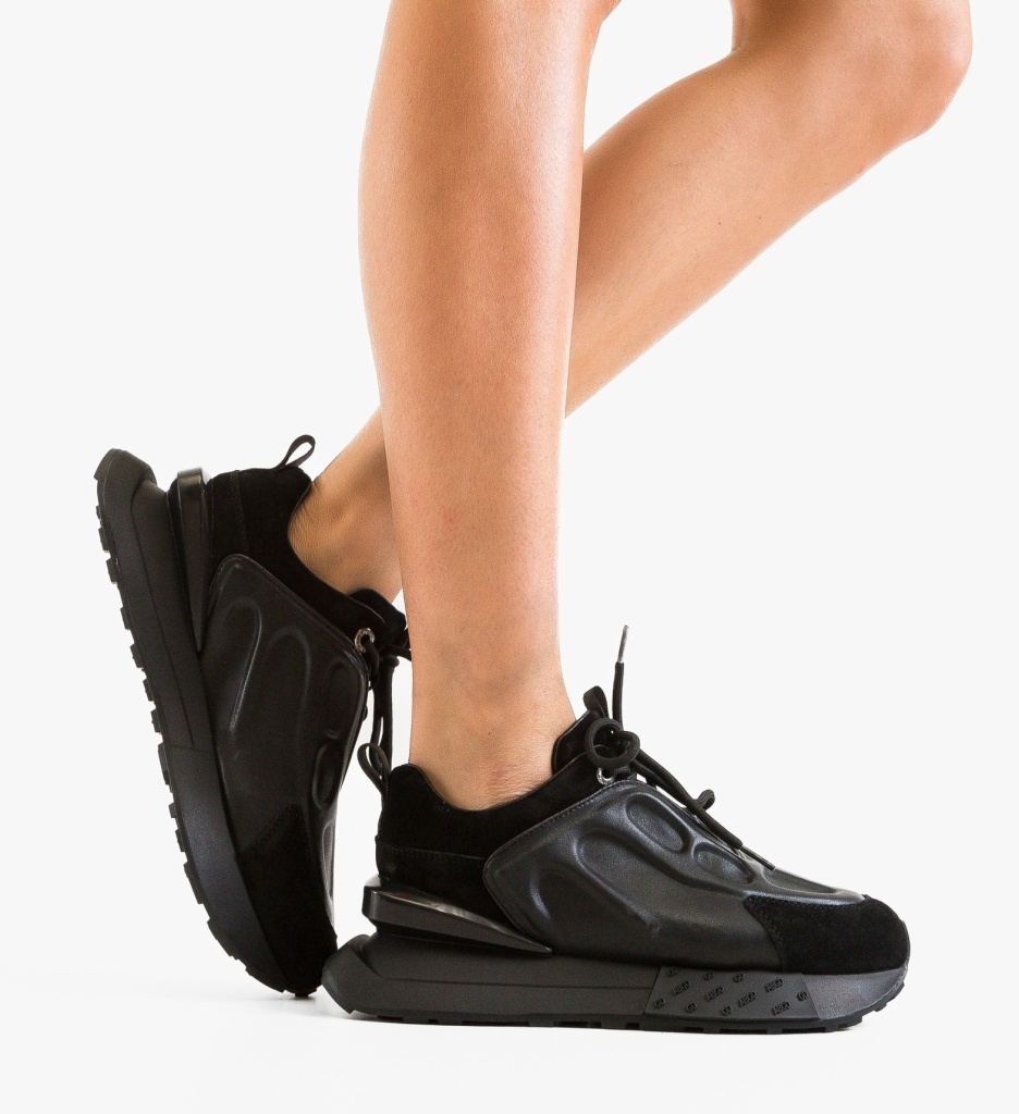 Sneakers dama Kajmer Negri - 2 | YEO