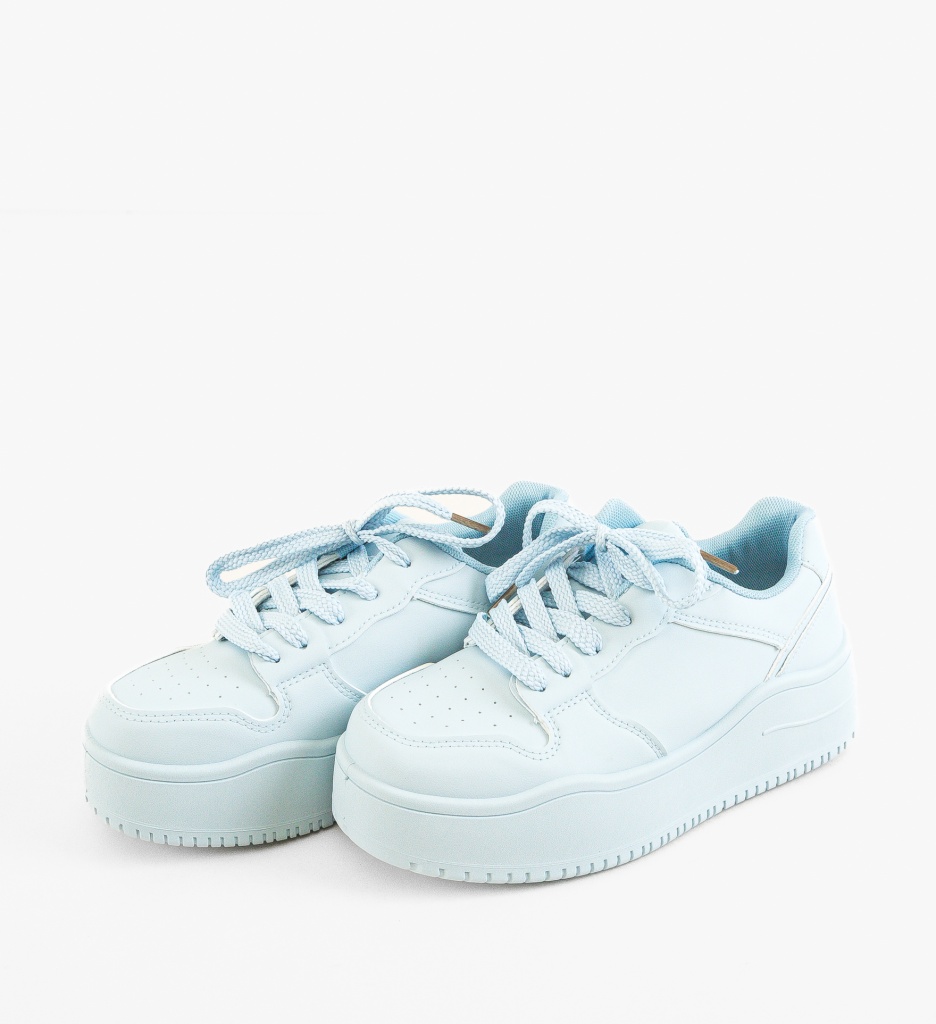 Sneakers dama Kramy Albastri - 5 | YEO