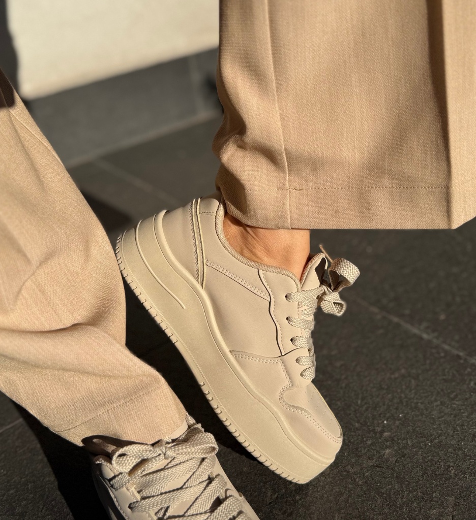 Sneakers dama Kramy Khaki