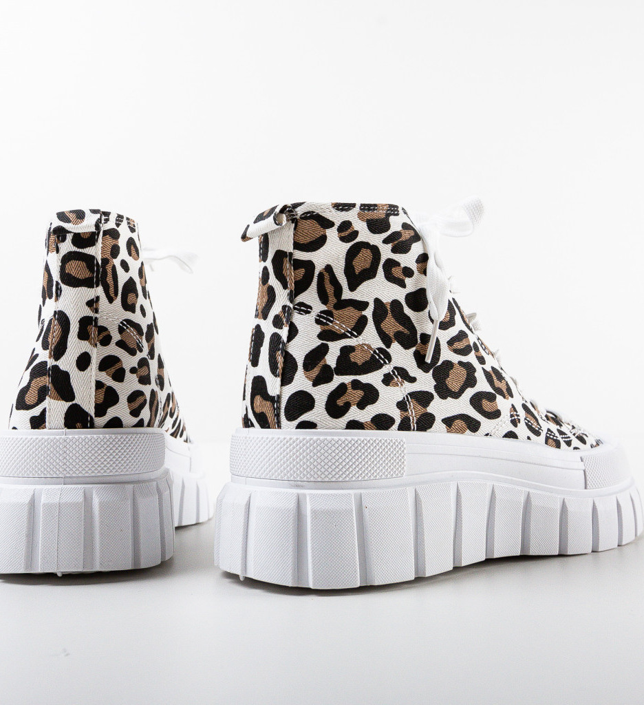 Sneakers dama Lisa Animal Print - 3 | YEO