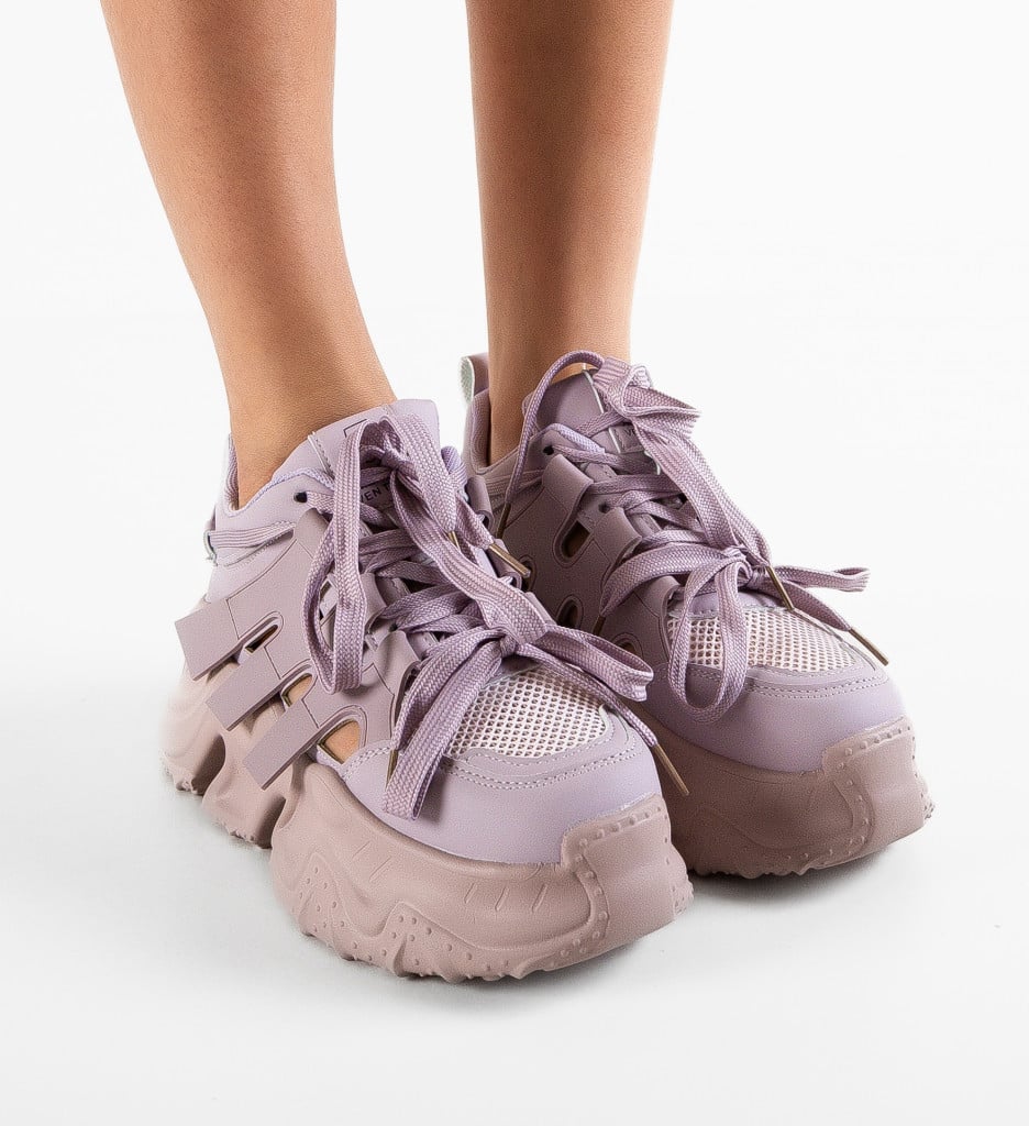 Sneakers dama Losko Mov - 5 | YEO