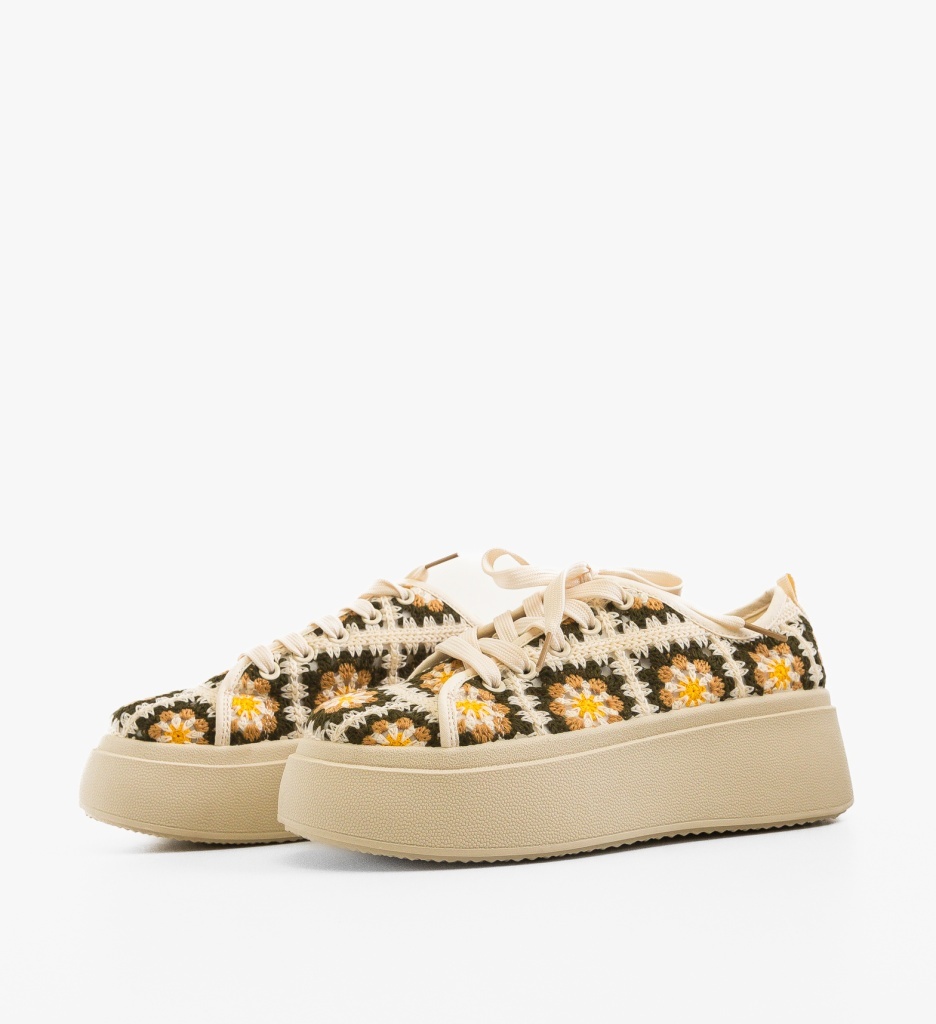 Sneakers dama Maxima Verzi - 4 | YEO