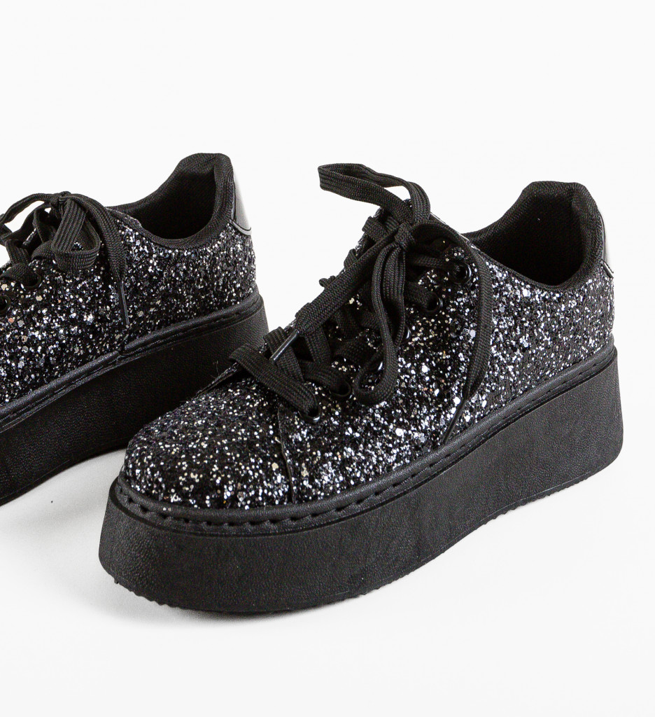 Sneakers dama Nisipo Negri - 5 | YEO