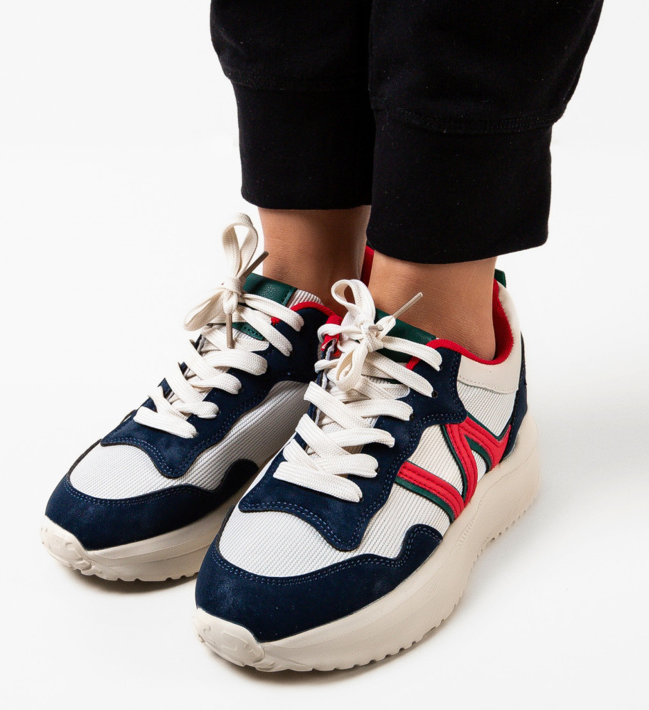 Sneakers dama Osborne Bleumarin - 2 | YEO