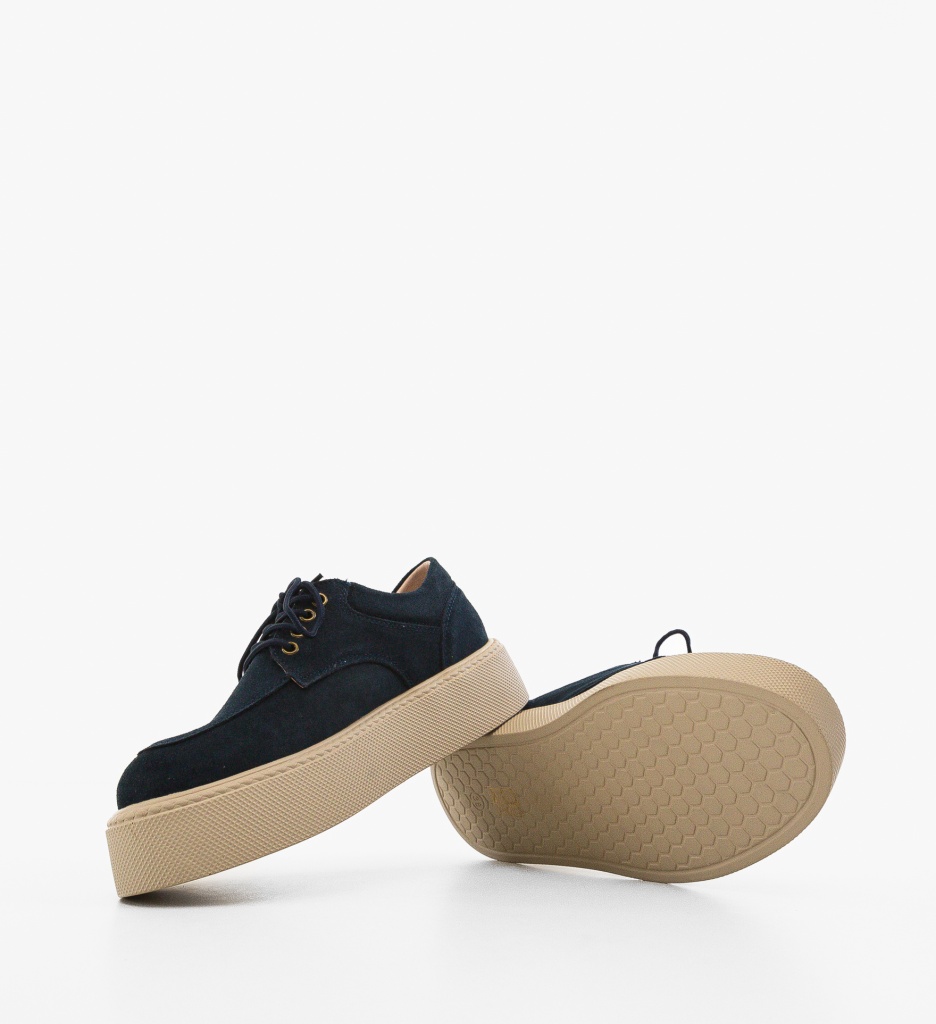 Sneakers dama Sweep Albastri - 4 | YEO