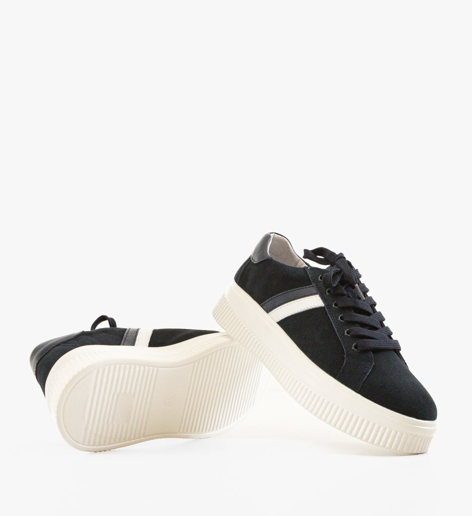 Sneakers dama Wansa Bleumarin