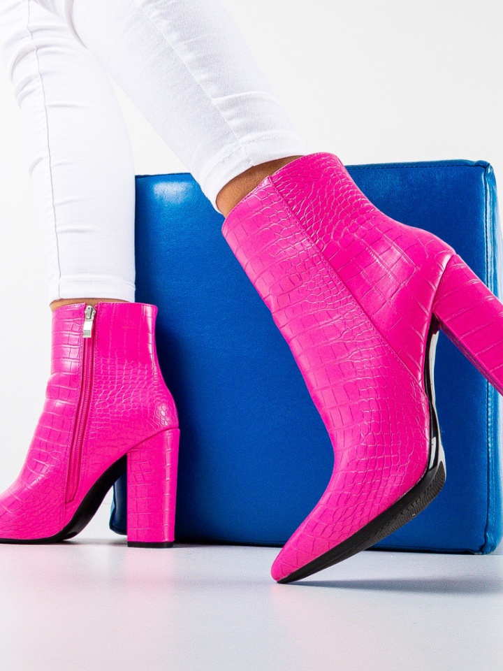 Botine dama Beatrix Roz