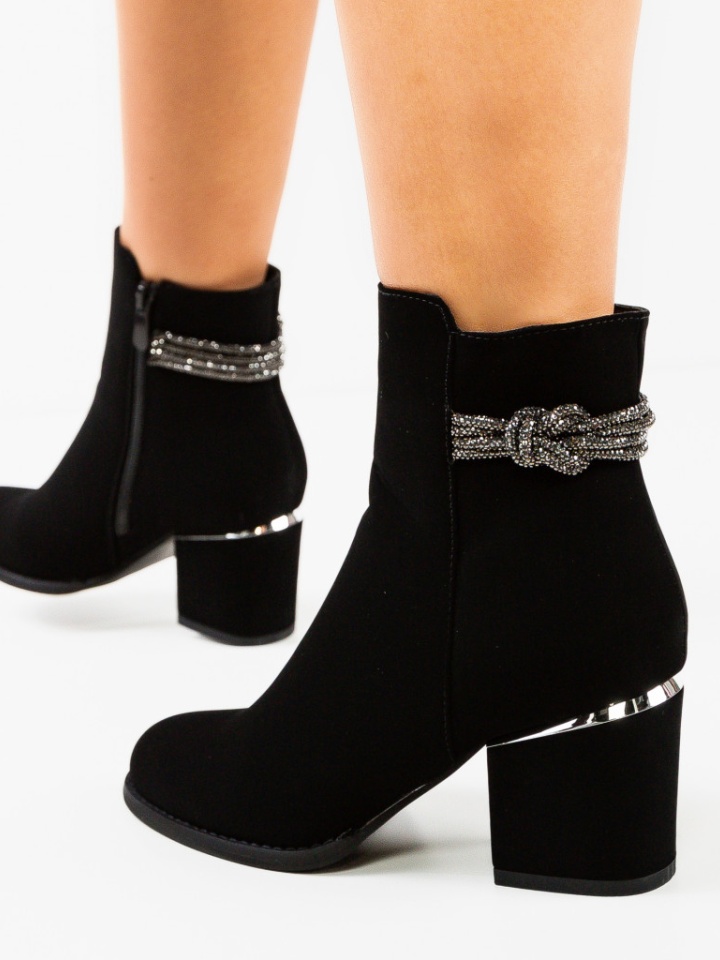 Botine dama Murra Negre